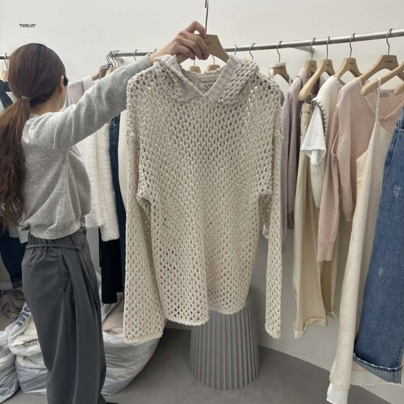 TWELVE韓國直郵東大門代購女裝新品時尚職業25春夏推薦針織衫TWELVE針織衫