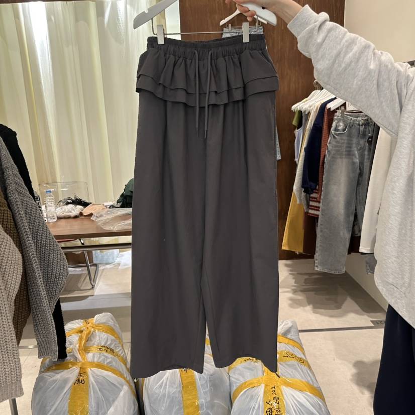BUCKLE韓國直郵東大門實拍女裝新品人氣時尚休閑真品休閑褲BUCKLE休閑褲