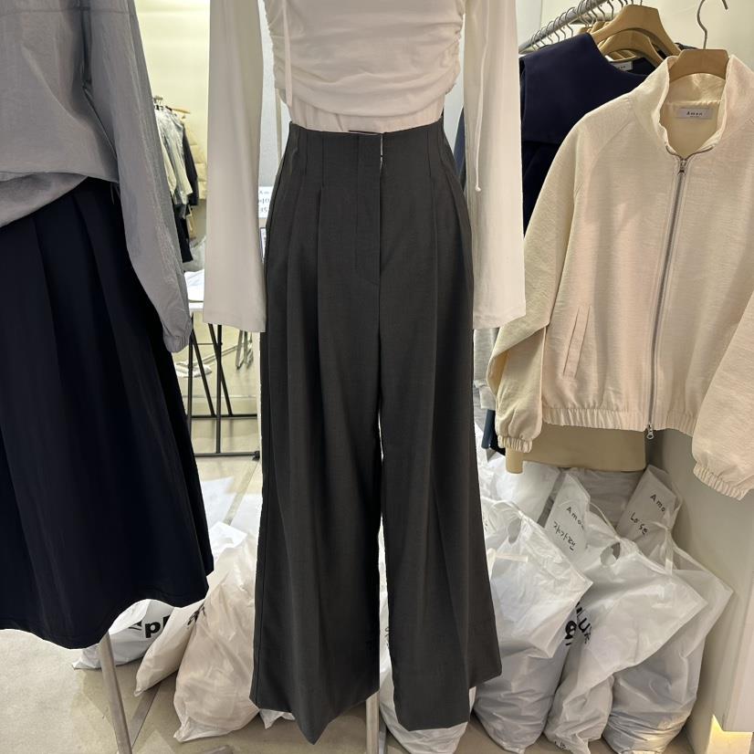 AMON韓國直郵東大門代購女裝新品真品熱賣休閑25春夏休閑褲AMON休閑褲
