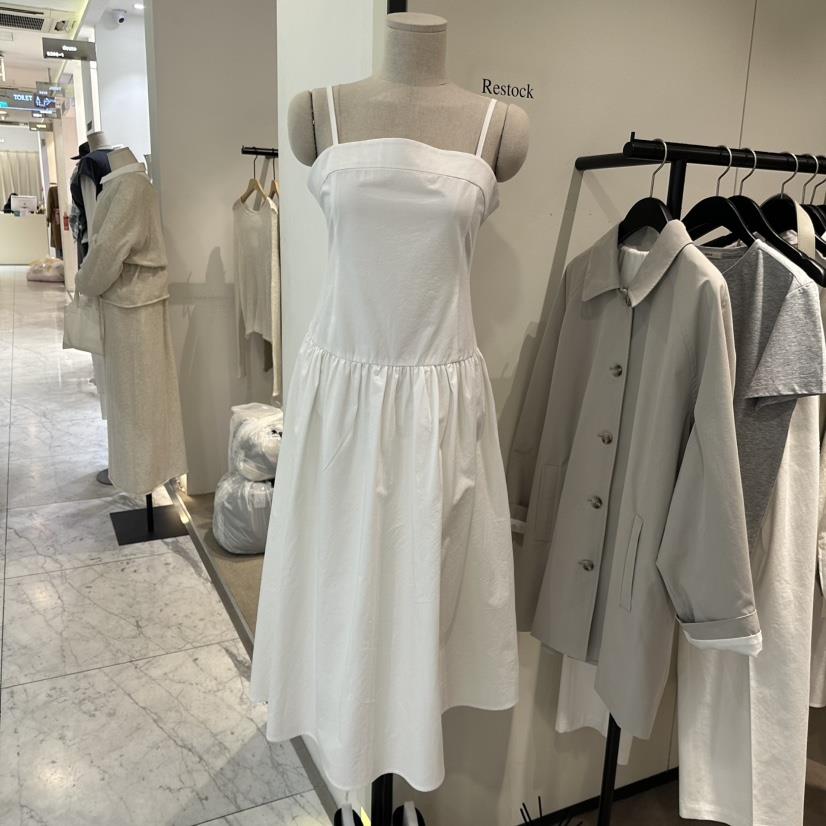 RE STOCK韓國直郵女裝新款推薦熱賣25春夏真品職業休閑連衣裙RE STOCK連衣裙