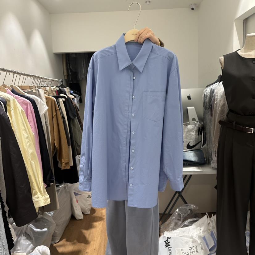 DOUZE韓國直郵東大門代購女裝新品25春夏推薦真品襯衫蕾絲衫DOUZE襯衫/蕾絲衫