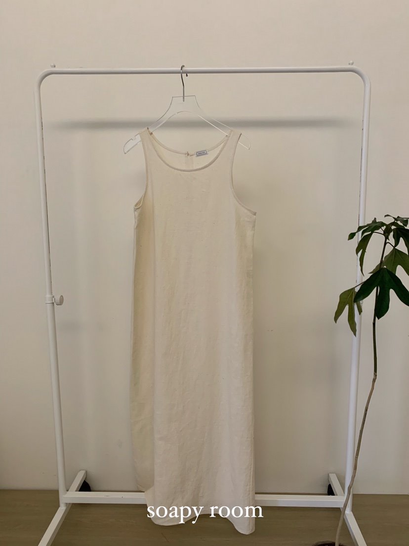 SOAPYROOM韓國直郵女士新品職業時尚推薦休閑人氣連衣裙亞麻SOAPYROOM連衣裙