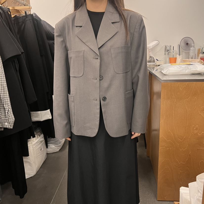 BLAIR東大門代購女裝新品真品人氣職業推薦時尚休閑夾克口袋BLAIR seoul夾克