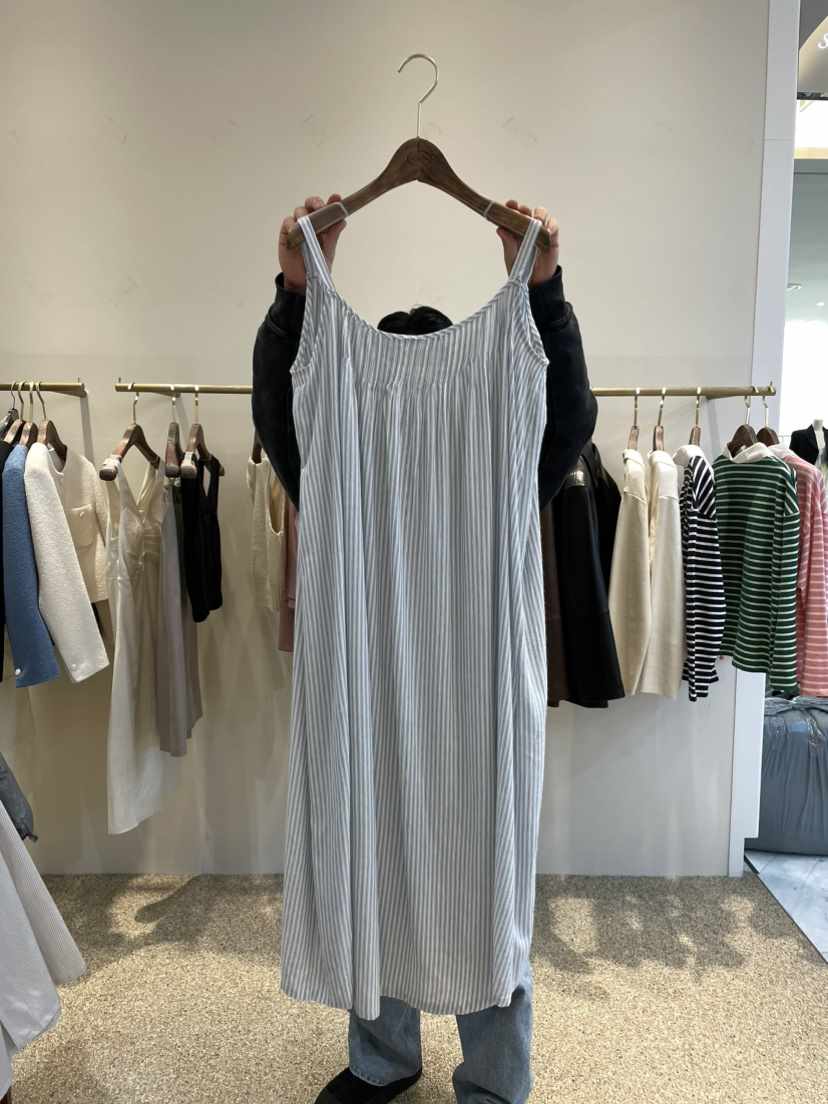 SONO韓國直郵女裝新品時尚休閑人氣25春夏熱賣真品職業連衣裙SONO de Soul連衣裙