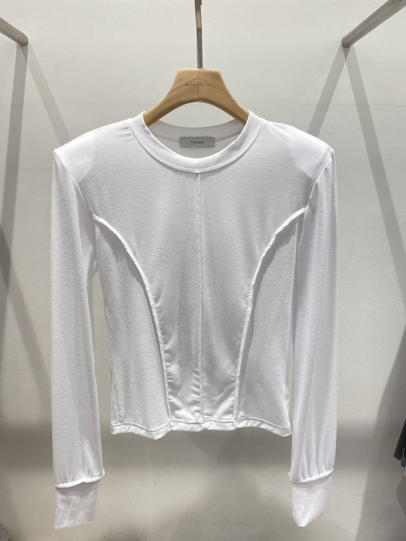 MAGNOLIA36-L韓國直郵東大門實拍女裝新品人氣職業長袖T恤MAGNOLIA36-L長袖T恤