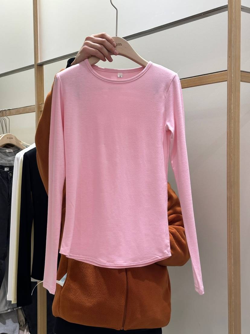 EUM韓國直郵東大門實拍女裝新品推薦25春夏時尚休閑長袖T恤EUM長袖T恤