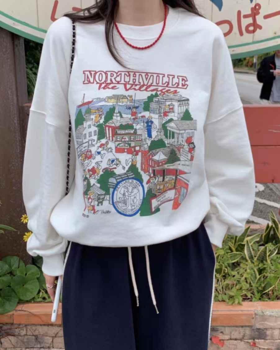 CALLMYNAME韓國直郵東大門實拍女裝新款職業真品25春夏衛衣Call my name衛衣