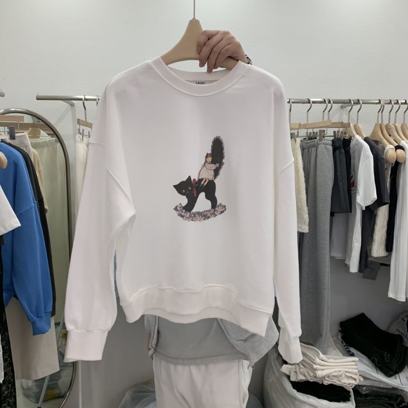 LELEN韓國直郵東大門代購女裝新品熱賣25春夏時尚推薦職業衛衣LELEN衛衣