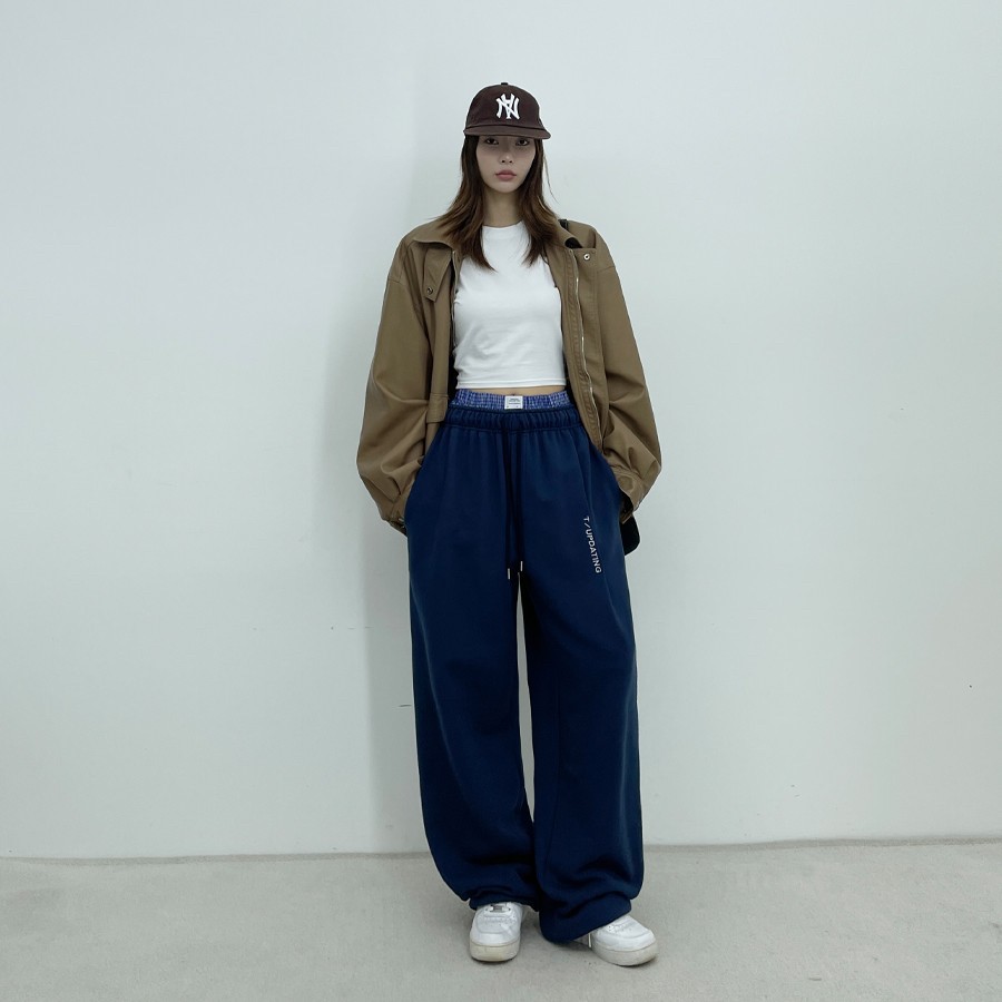 D2/A2直郵韓國代購女裝新品時尚熱賣人氣25春夏真品休閑褲D2/A2休閑褲