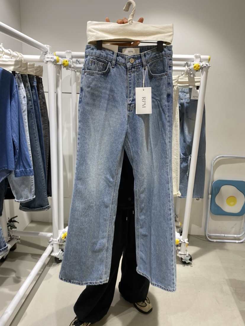 RPM韓國直郵女士新品職業人氣時尚真品25春夏推薦熱賣牛仔褲RPM牛仔褲