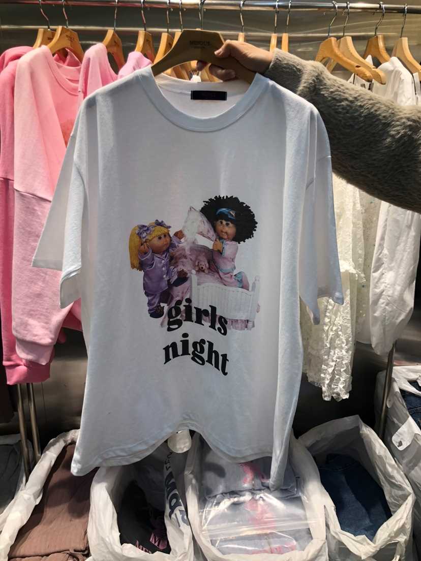 MENDL S韓國代購女裝新款25春夏人氣休閑熱賣時尚推薦職業T恤MENDL ST恤