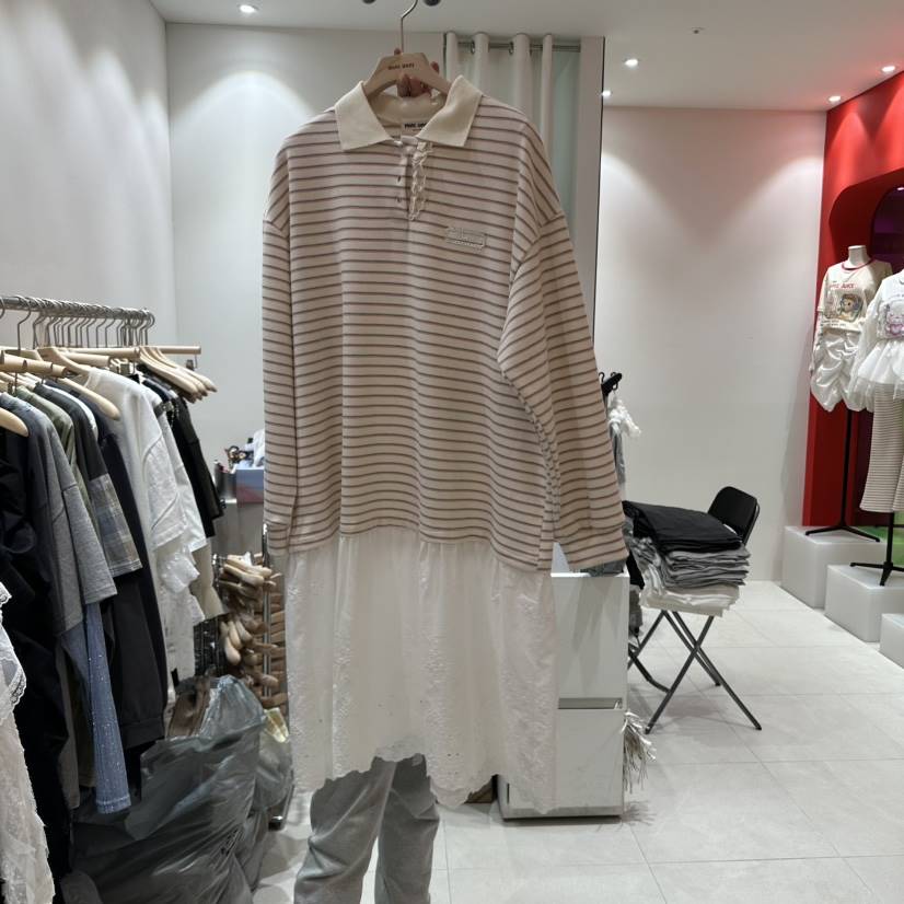 MINI UNNI東大門實拍女裝新品人氣推薦休閑25春夏時尚連衣裙MINI UNNI連衣裙