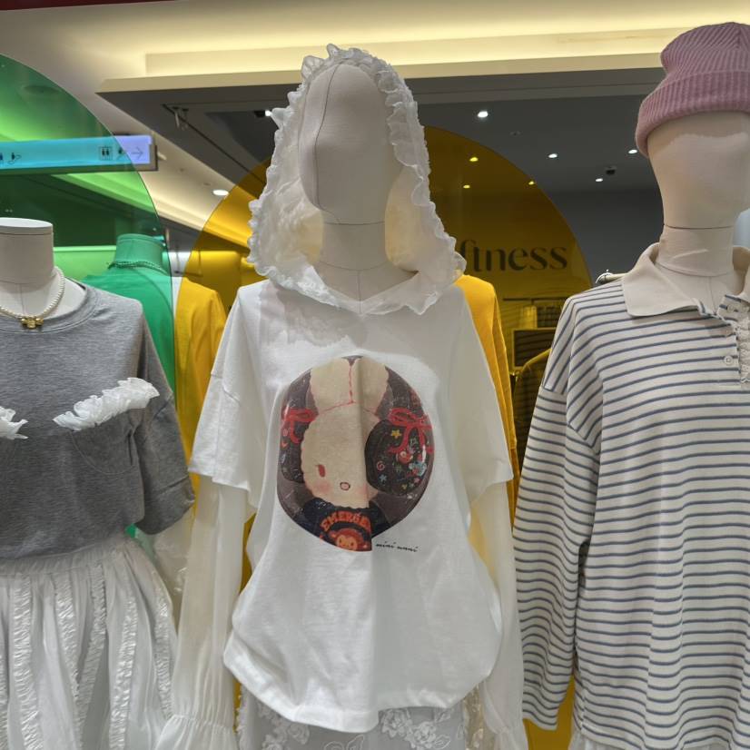 MINI UNNI東大門直郵女裝新款真品職業休閑熱賣人氣長袖T恤MINI UNNI長袖T恤
