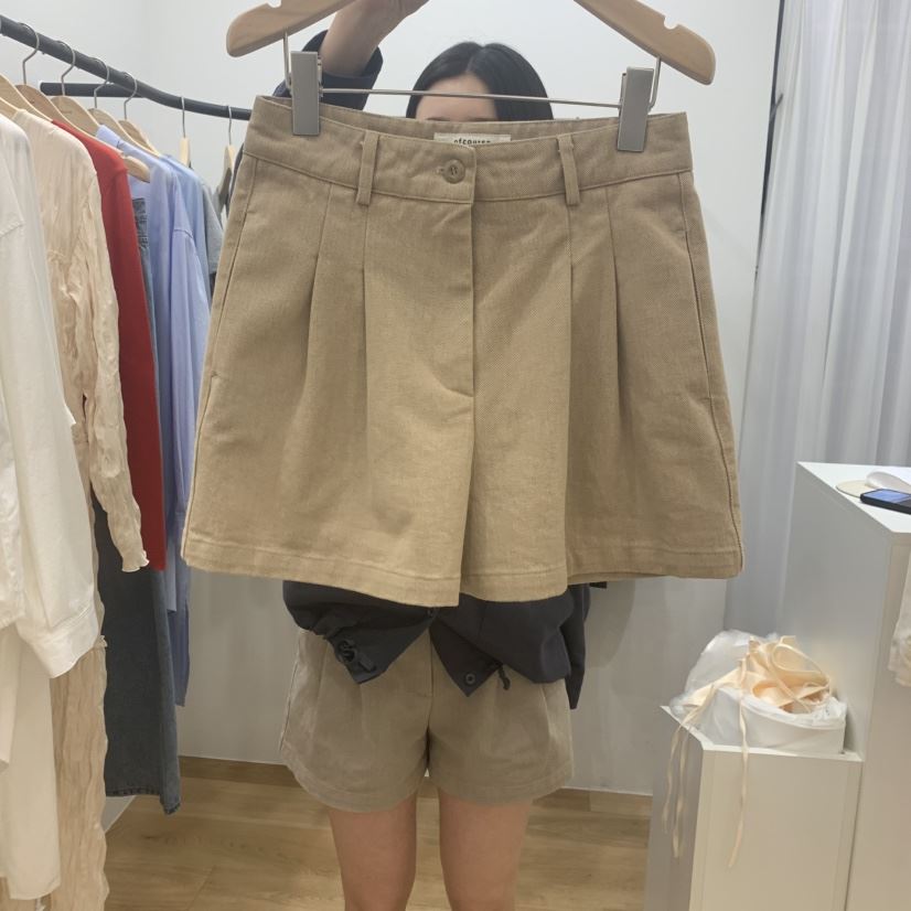 OFCOURSE東大門實拍女裝新款休閑熱賣25春夏真品時尚推薦短褲OFCOURSE短褲