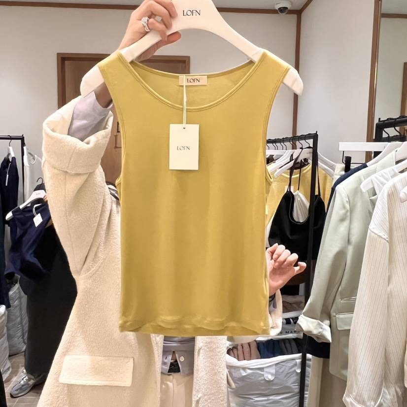 LOFN東大門直郵女士新品熱賣推薦真品25春夏時尚職業吊帶背心LOFN吊帶/背心