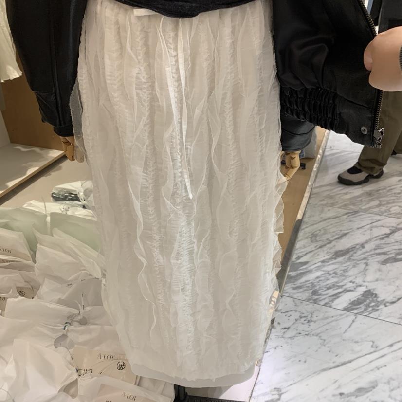 ALOT東大門直郵女士新款人氣推薦熱賣真品休閑時尚長裙蕾絲A LOT長裙