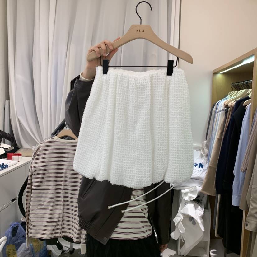 ALOT韓國直郵女士新品熱賣人氣休閑真品時尚推薦職業短裙流蘇A LOT短裙