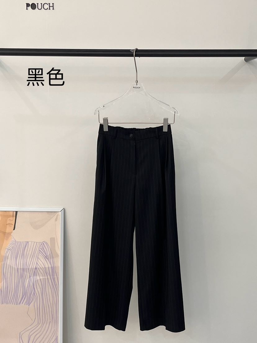 POUCH東大門代購女裝新款人氣25春夏職業真品休閑時尚休閑褲POUCH休閑褲