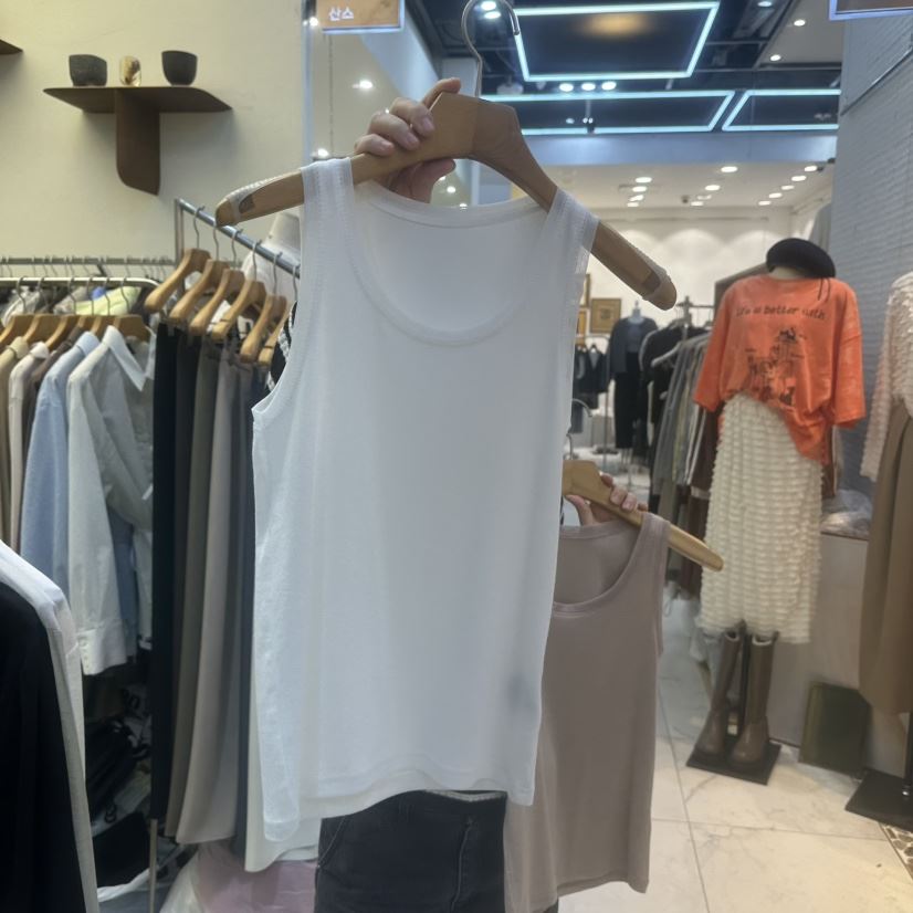 SANS韓國直郵東大門實拍女裝新品人氣熱賣真品25春夏吊帶背心SANS吊帶/背心