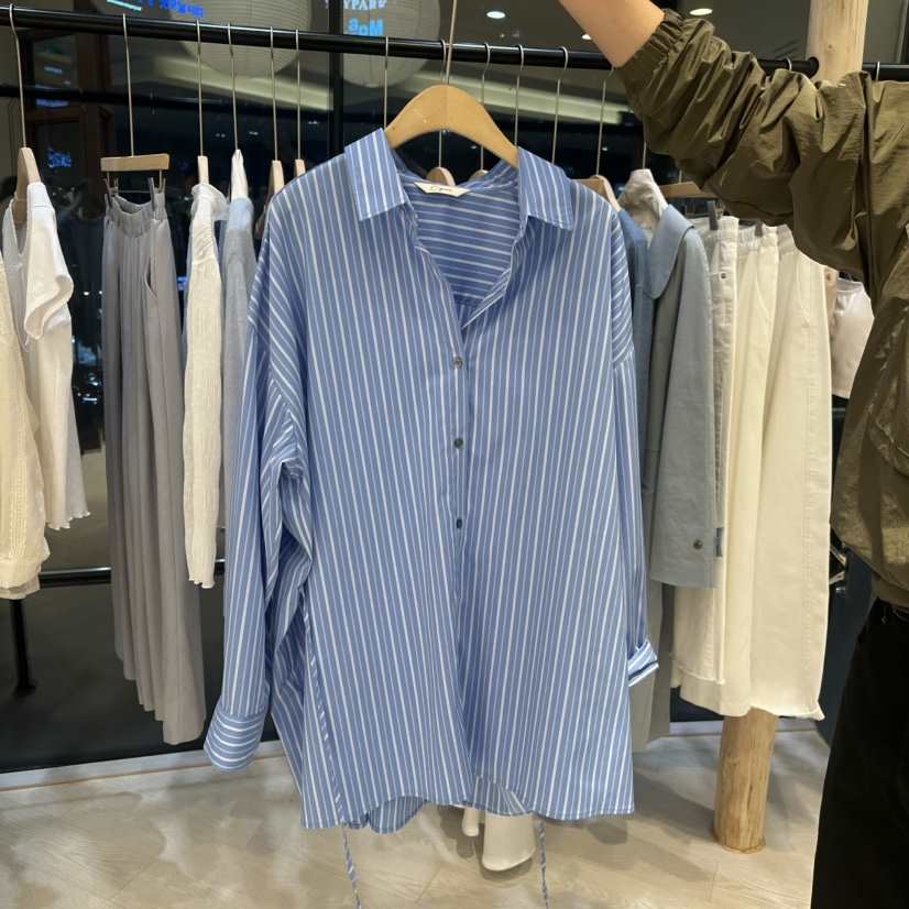 COPINER韓國直郵東大門代購女裝新品熱賣推薦休閑襯衫蕾絲衫COPINER襯衫/蕾絲衫