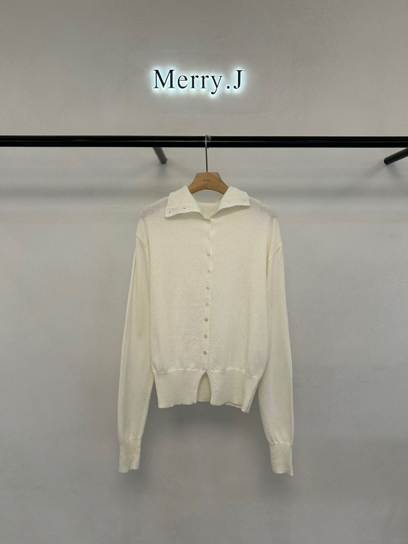 MERRY-J韓國直郵女裝新品職業推薦熱賣休閑25春夏時尚針織衫MERRY-J針織衫