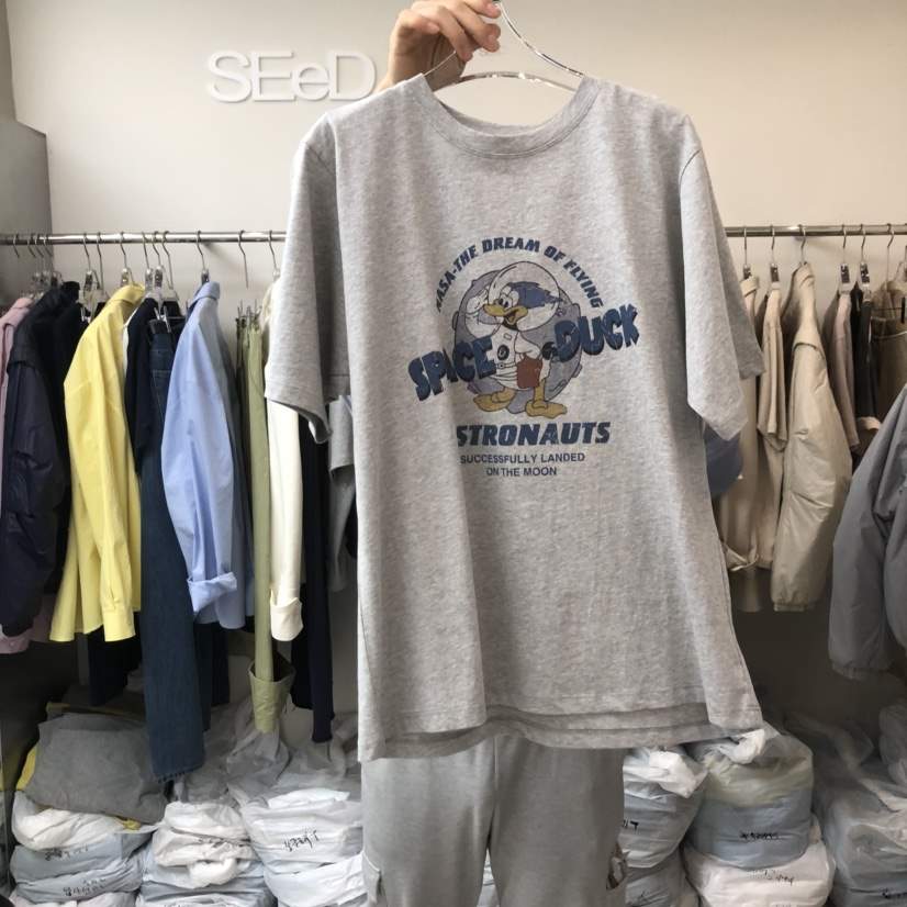 LEESEED-A直郵韓國代購女裝新款職業時尚人氣真品休閑推薦T恤SEeD/LEESEEDT恤