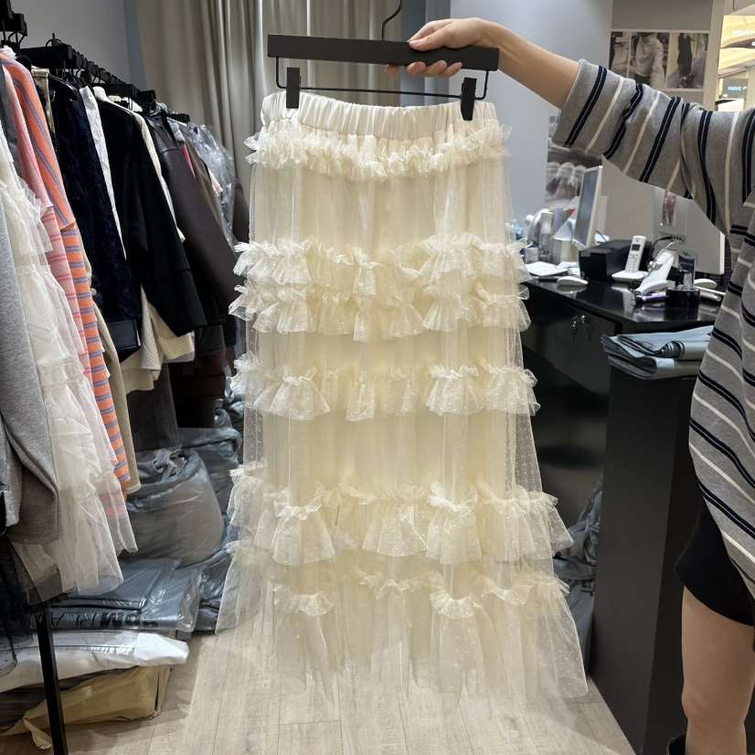 SOFTNESS直郵韓國代購女裝新品25春夏職業人氣時尚休閑長裙Softness/Cosmic長裙