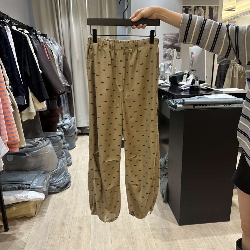 SOFTNESS韓國直郵女裝新品真品熱賣推薦人氣25春夏時尚休閑褲Softness/Cosmic休閑褲