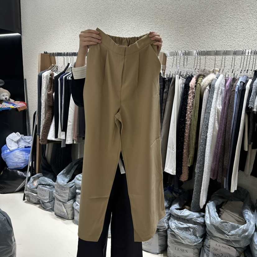 LESSEN韓國直郵女裝新款人氣休閑時尚真品職業推薦熱賣休閑褲LESSEN休閑褲