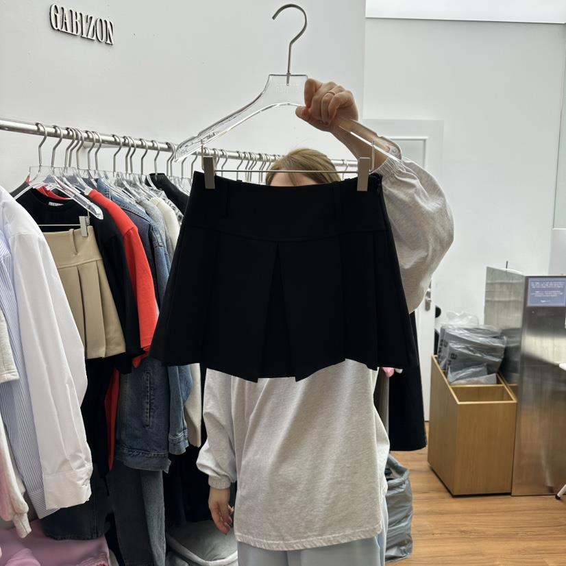 GABIZON直郵韓國代購女裝新品休閑職業人氣推薦時尚25春夏短裙GABIZON短裙