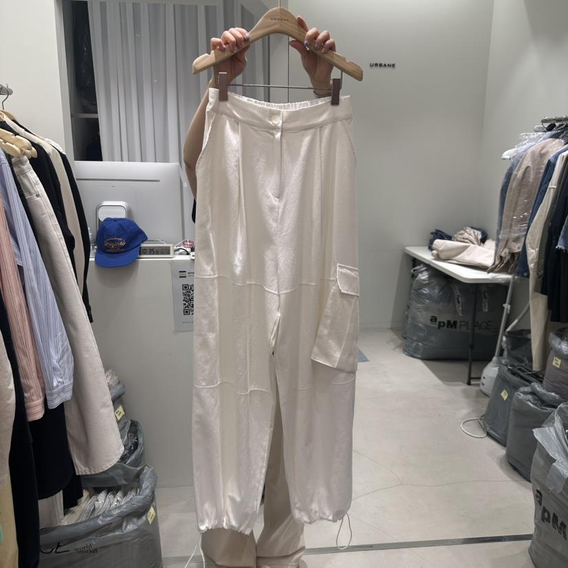 URBANE-P韓國直郵女裝新品休閑熱賣25春夏時尚人氣真品休閑褲URBANE-P休閑褲