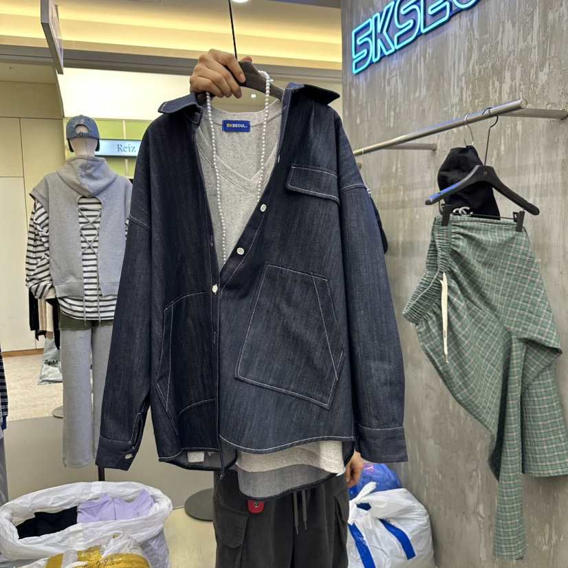 5K韓國直郵東大門代購女裝新品休閑時尚推薦職業襯衫蕾絲衫5K襯衫/蕾絲衫