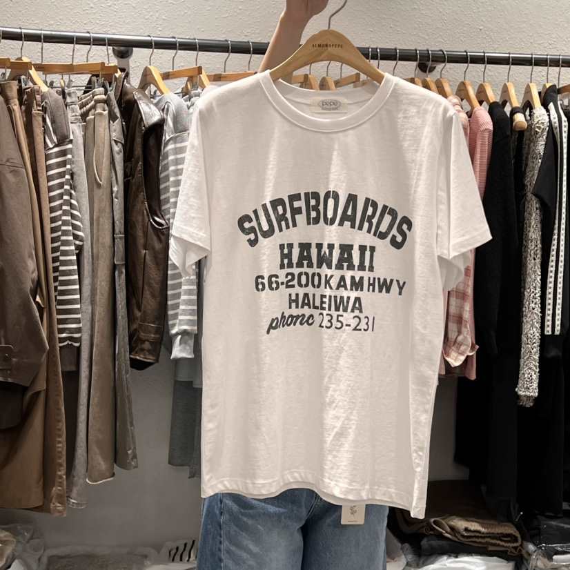 ALMOND PEPE韓國直郵東大門代購女裝新品人氣25春夏T恤復古ALMOND PEPET恤