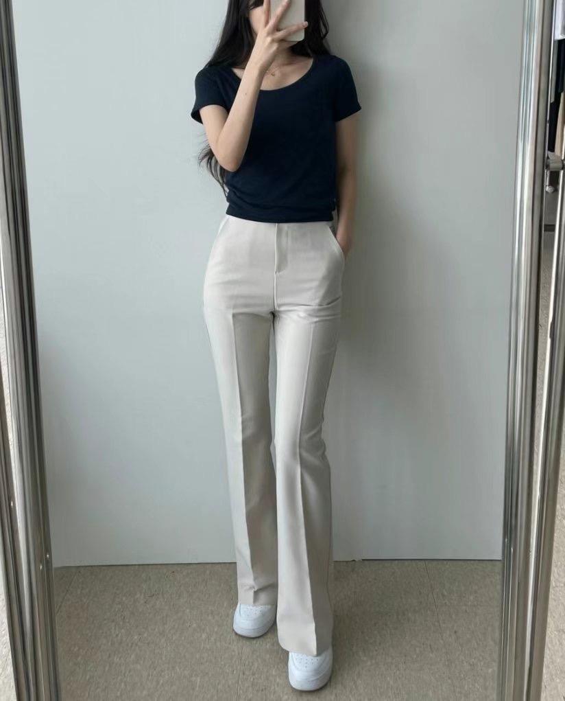 YUNI YUNI-유니유니-T韓國直郵東大門實拍女裝新品時尚休閑褲長款YUNI YUNI休閑褲