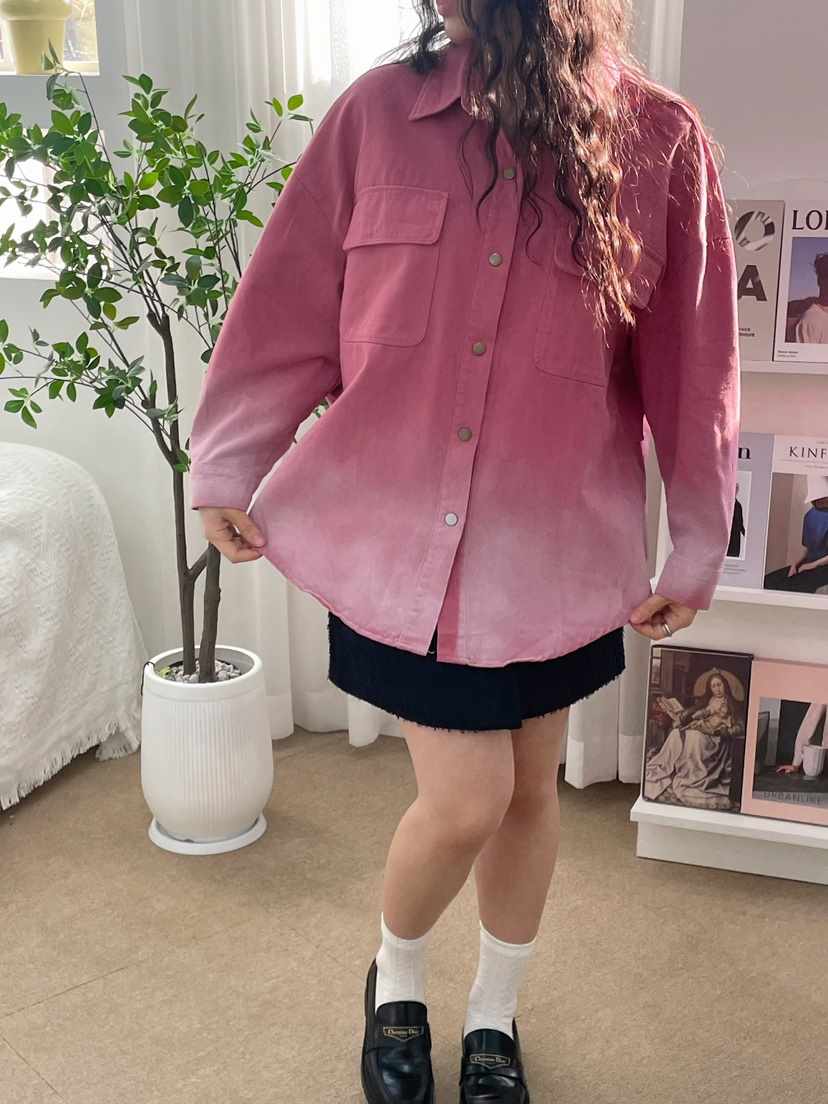 AVEC-OT韓國直郵東大門實拍女裝新款休閑真品25春夏襯衫蕾絲衫AVEC-OT襯衫/蕾絲衫