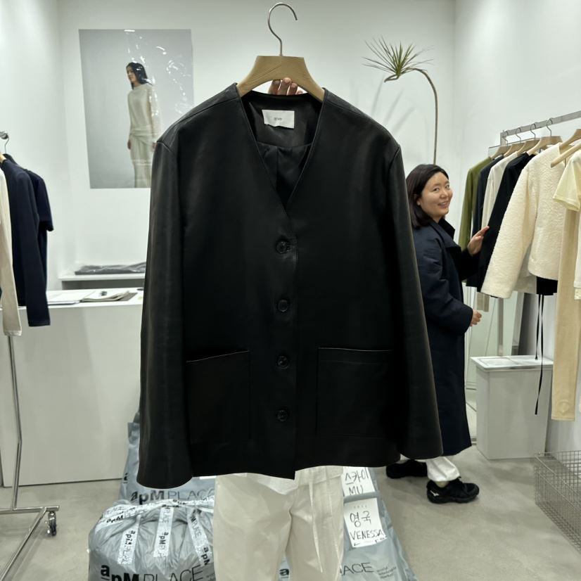 ARVE韓國㊣直郵東大門代購女裝新款職業休閑時尚推薦25春夏夾克ARVE夾克