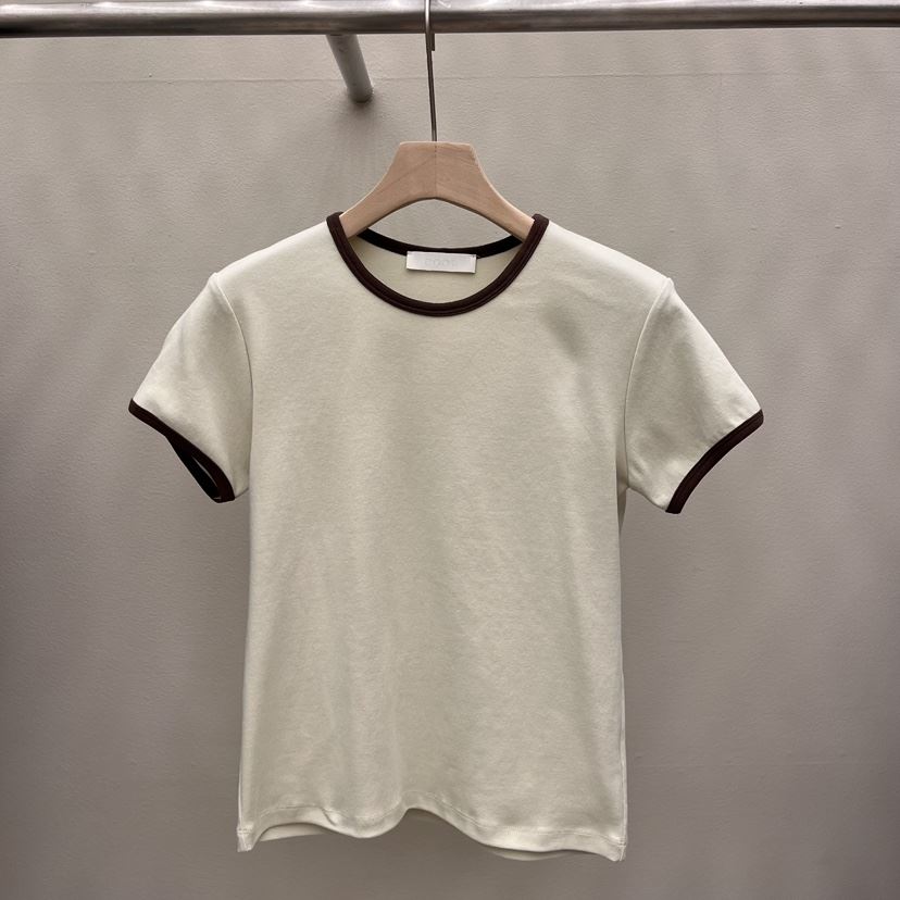 EOOB/LAMEREI韓國直郵㊣東大門實拍女裝新品25春夏職業T恤EOOB/LAMEREIT恤