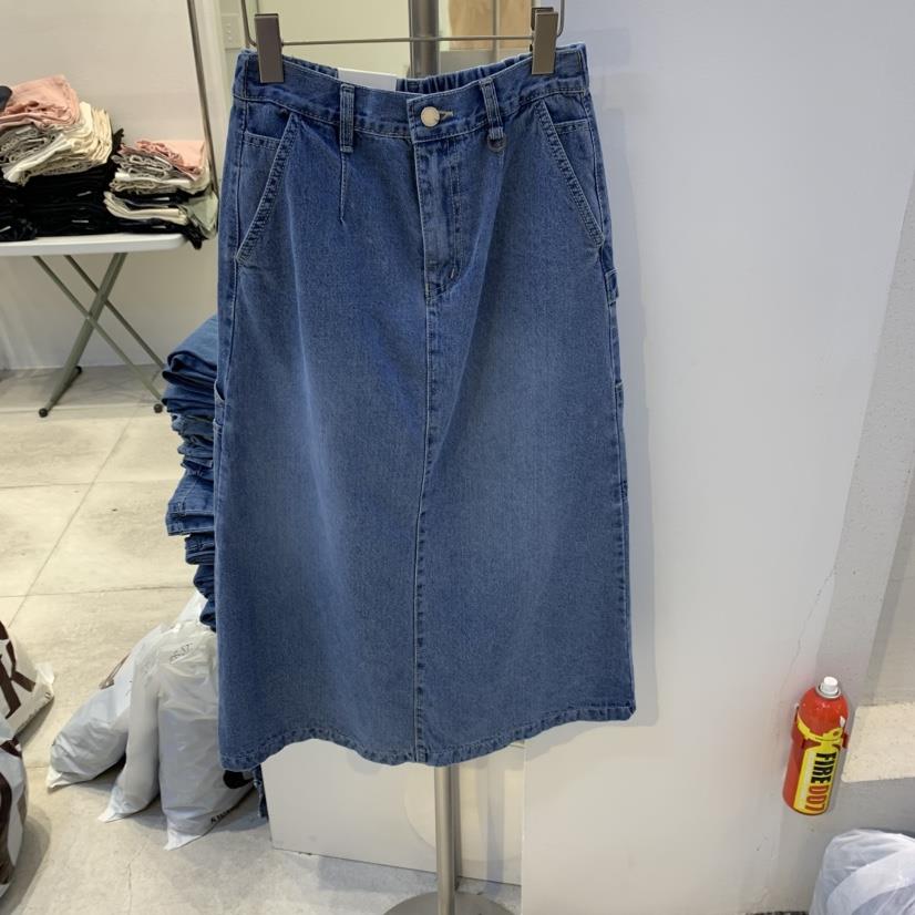 POCKET-Q韓國㊣直郵東大門代購女裝新款推薦休閑半身裙中短裙POCKET-Q半身裙/中短裙
