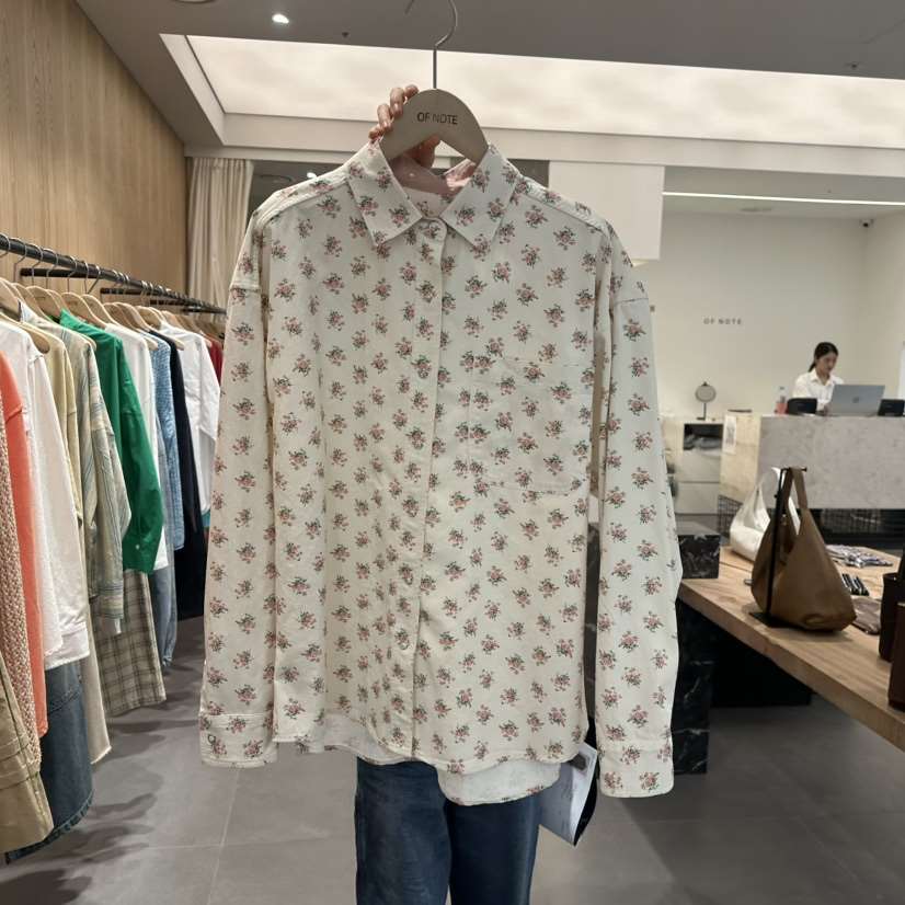 STAYFELT/OF NOTE韓國直郵㊣女裝新品25春夏熱賣襯衫蕾絲衫OF NOTE/STAYFELT襯衫/蕾絲衫