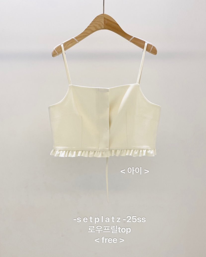 SETPLATZ韓國㊣直郵東大門代購女裝新款熱賣時尚人氣吊帶背心PLATZCLASSIC吊帶/背心