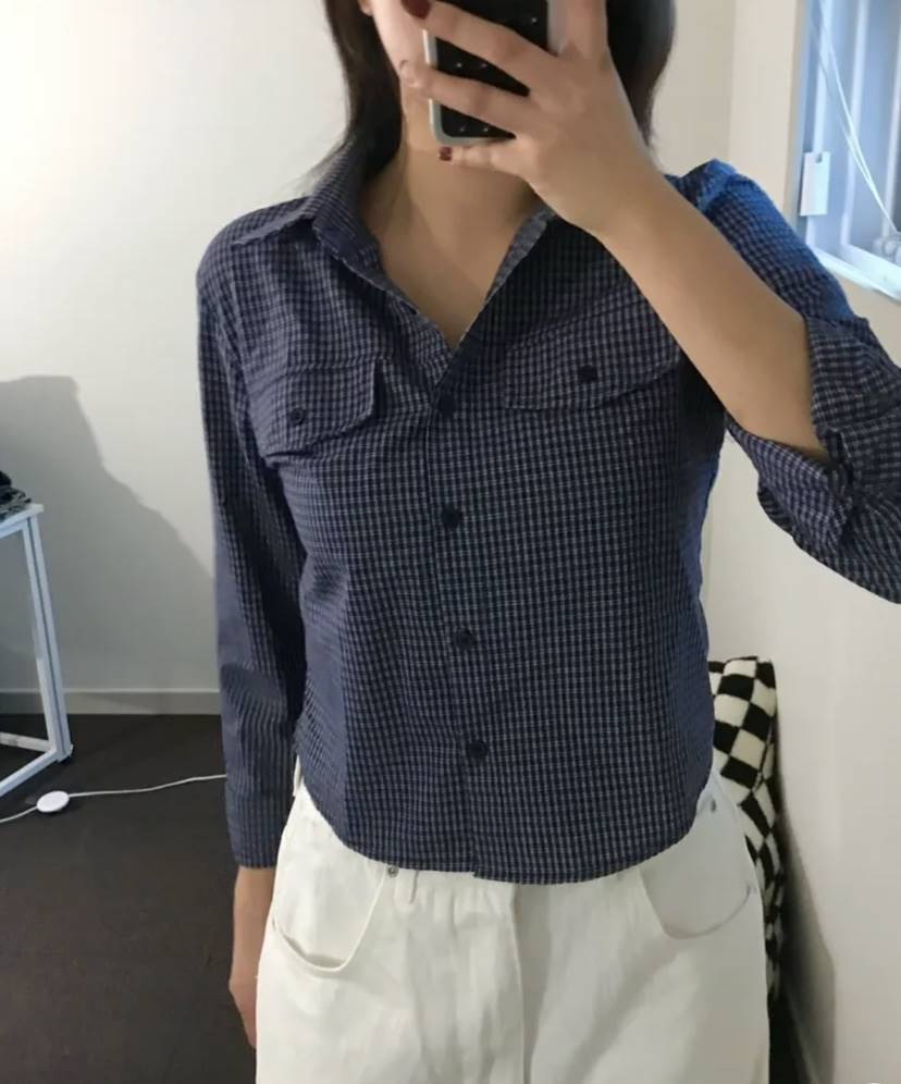 EOMPIT韓國㊣直郵東大門代購女裝新款人氣職業休閑襯衫蕾絲衫EOMPIT襯衫/蕾絲衫