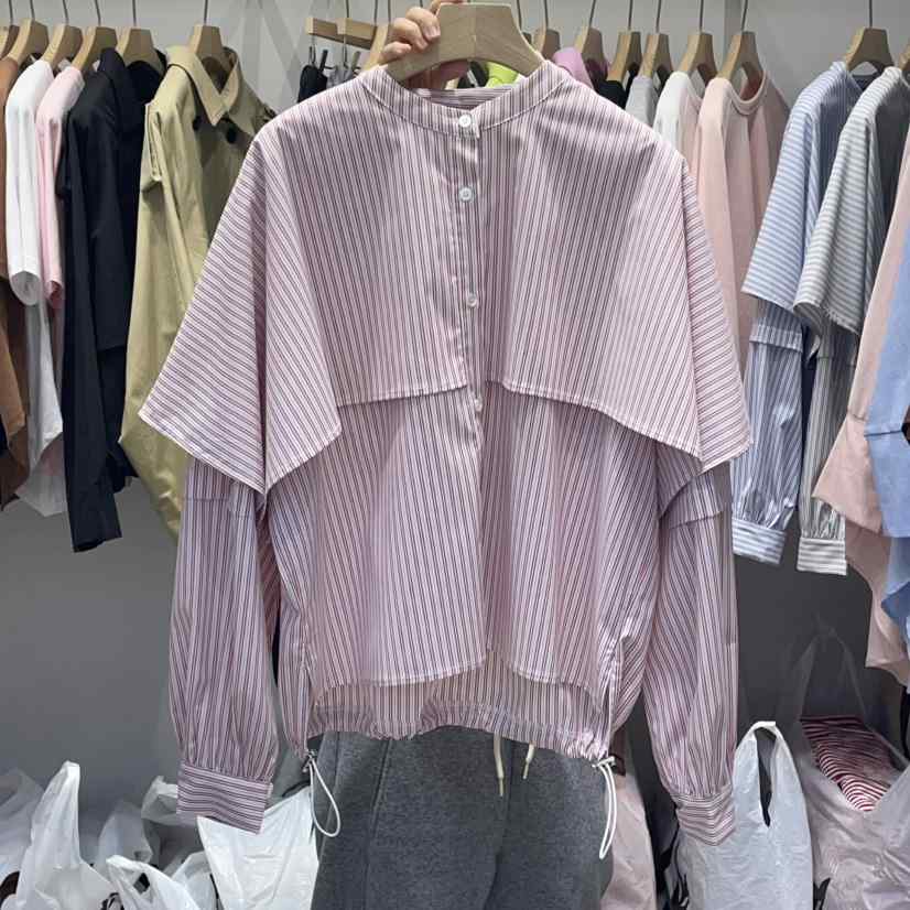 DA YLOG韓國直郵㊣女裝新款25春夏職業人氣熱賣襯衫蕾絲衫DA YLOG襯衫/蕾絲衫