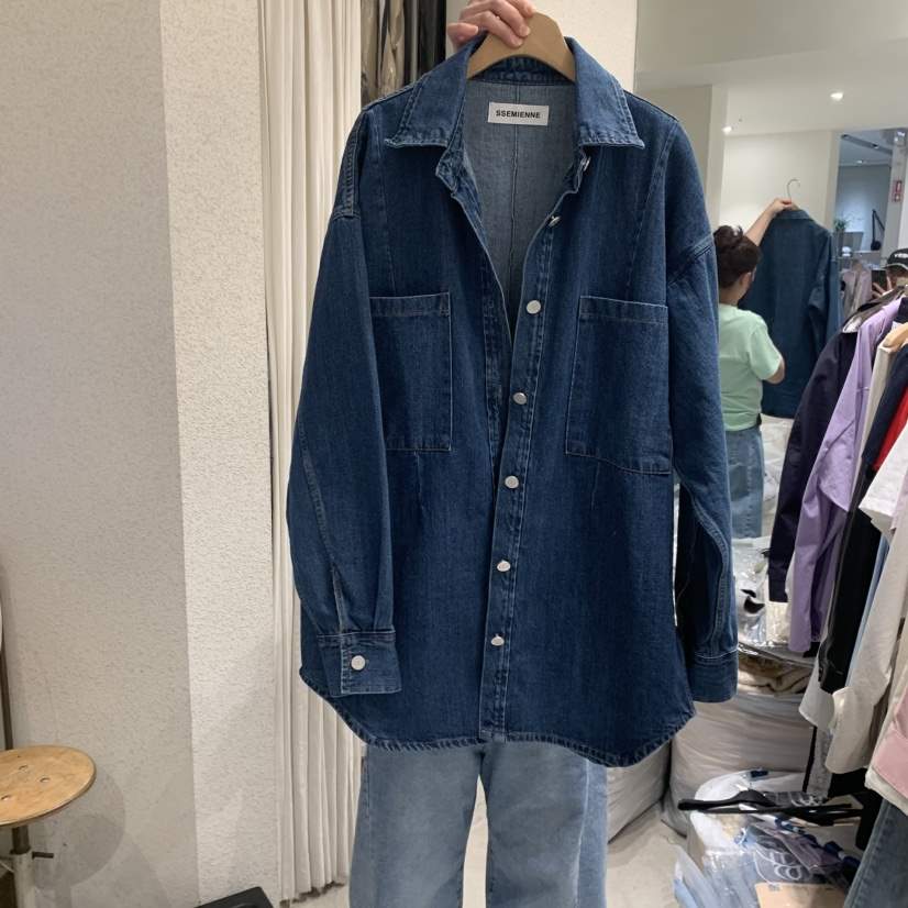 SSEMIENNE韓國㊣直郵東大門代購女裝新品推薦職業襯衫蕾絲衫SSEMIENNE襯衫/蕾絲衫