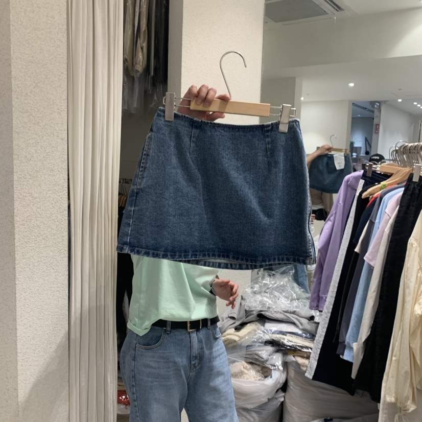 SSEMIENNE韓國直郵㊣東大門實拍女裝新品時尚熱賣休閑人氣短裙SSEMIENNE短裙