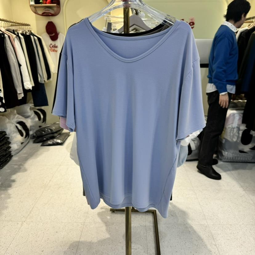 CAKE韓國直郵㊣東大門實拍女裝新品25春夏職業推薦熱賣休閑T恤CAKET恤