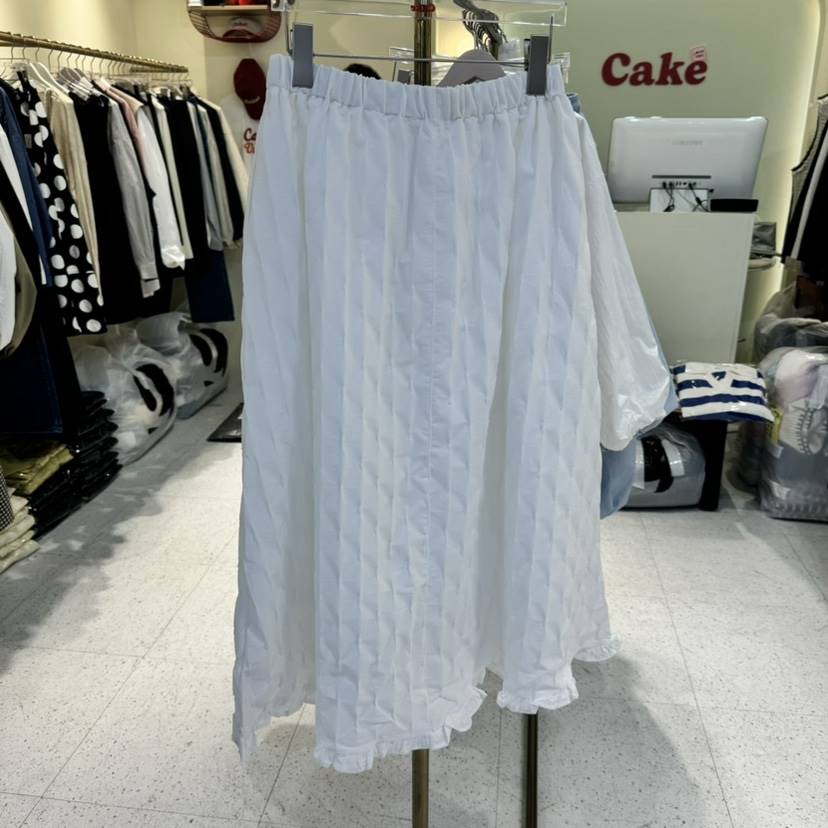 CAKE直郵韓國代購㊣女裝新品職業25春夏熱賣人氣半身裙中短裙CAKE半身裙/中短裙