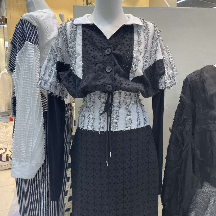 ECHOPARTY韓國直郵㊣東大門實拍女裝新品休閑熱賣襯衫蕾絲衫ECHOPARTY襯衫/蕾絲衫