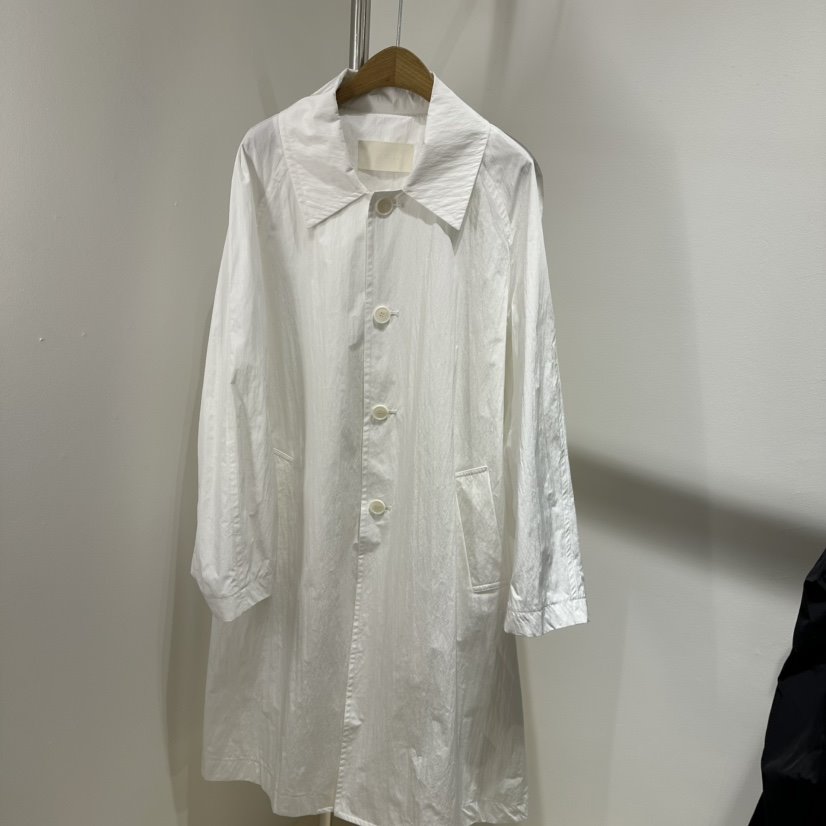 ART IS OVER韓國㊣直郵東大門代購女裝新款25春夏長款風衣ART IS OVER長款風衣