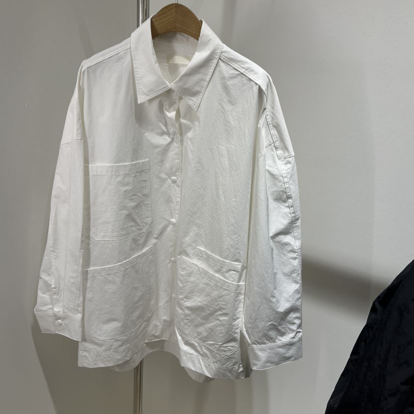 ART IS OVER韓國㊣直郵東大門代購女裝新品25春夏襯衫蕾絲衫口袋ART IS OVER襯衫/蕾絲衫