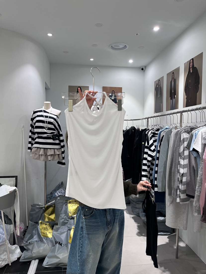 WATERMELON韓國直郵㊣東大門實拍女裝新品推薦職業吊帶背心WATERMELON吊帶/背心